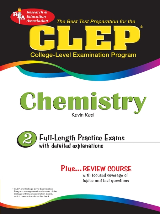 Title details for CLEP Chemistry by Kevin Reel - Available